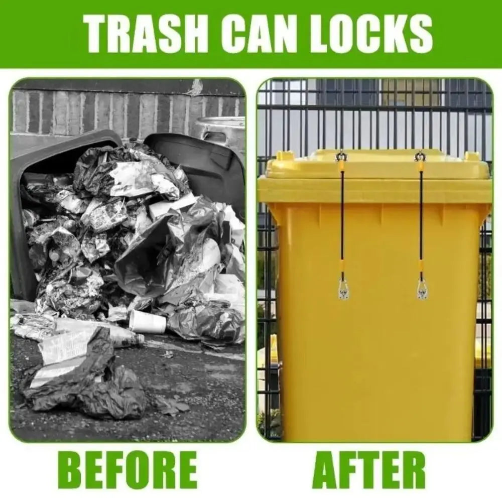 Verrou Anti-Raton pour Bac à Déchets | Protection Poubelle, Recyclage et Compost